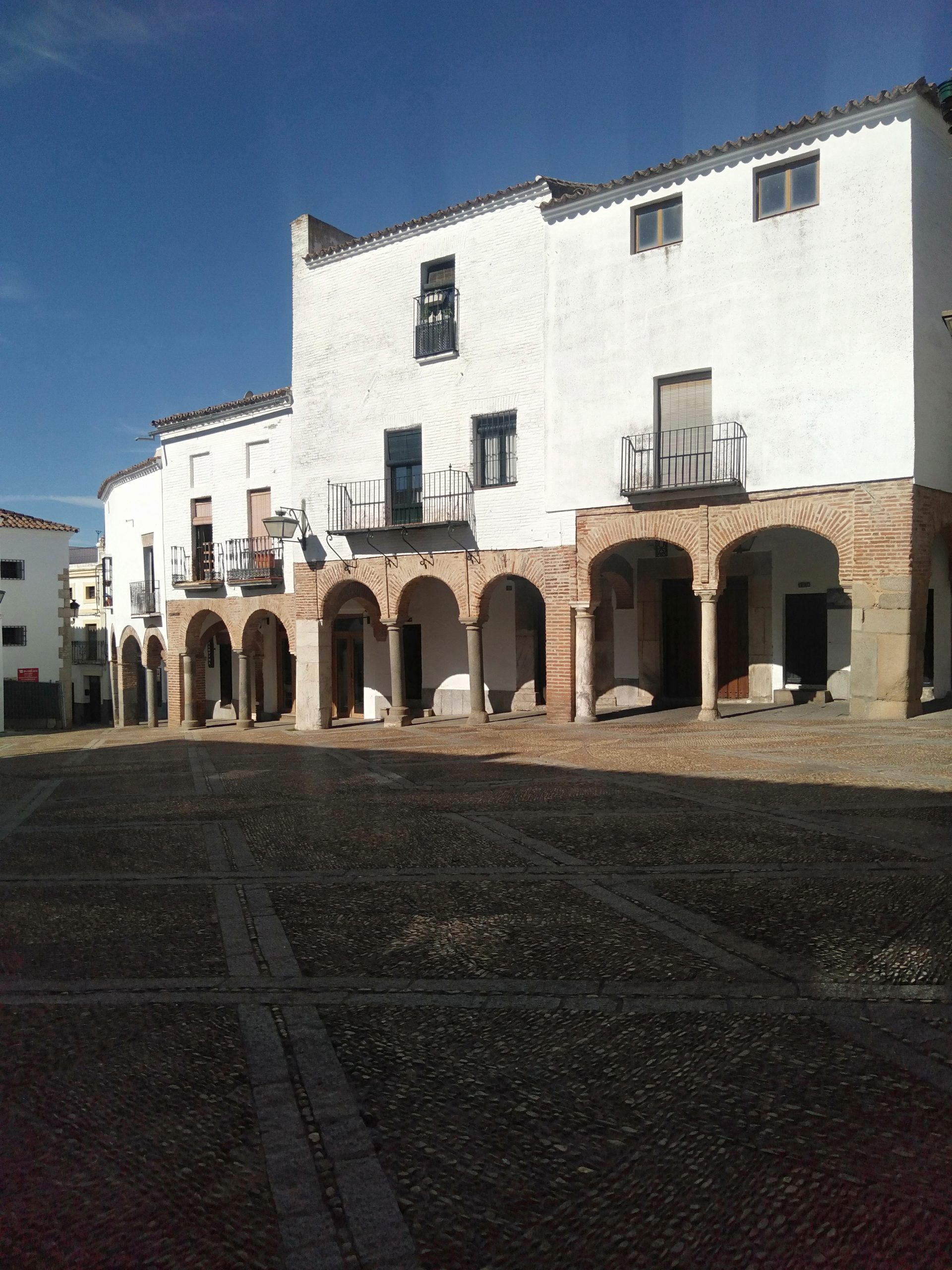 Plaza chica Zafra. Turismo por Extremadura. Badajoz.